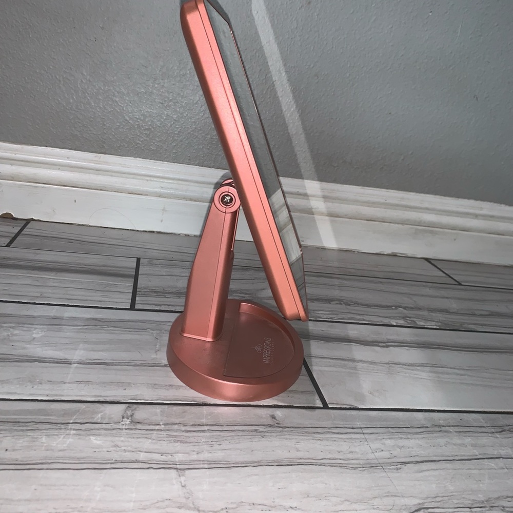 Rose Gold Vanity Planet Mirror